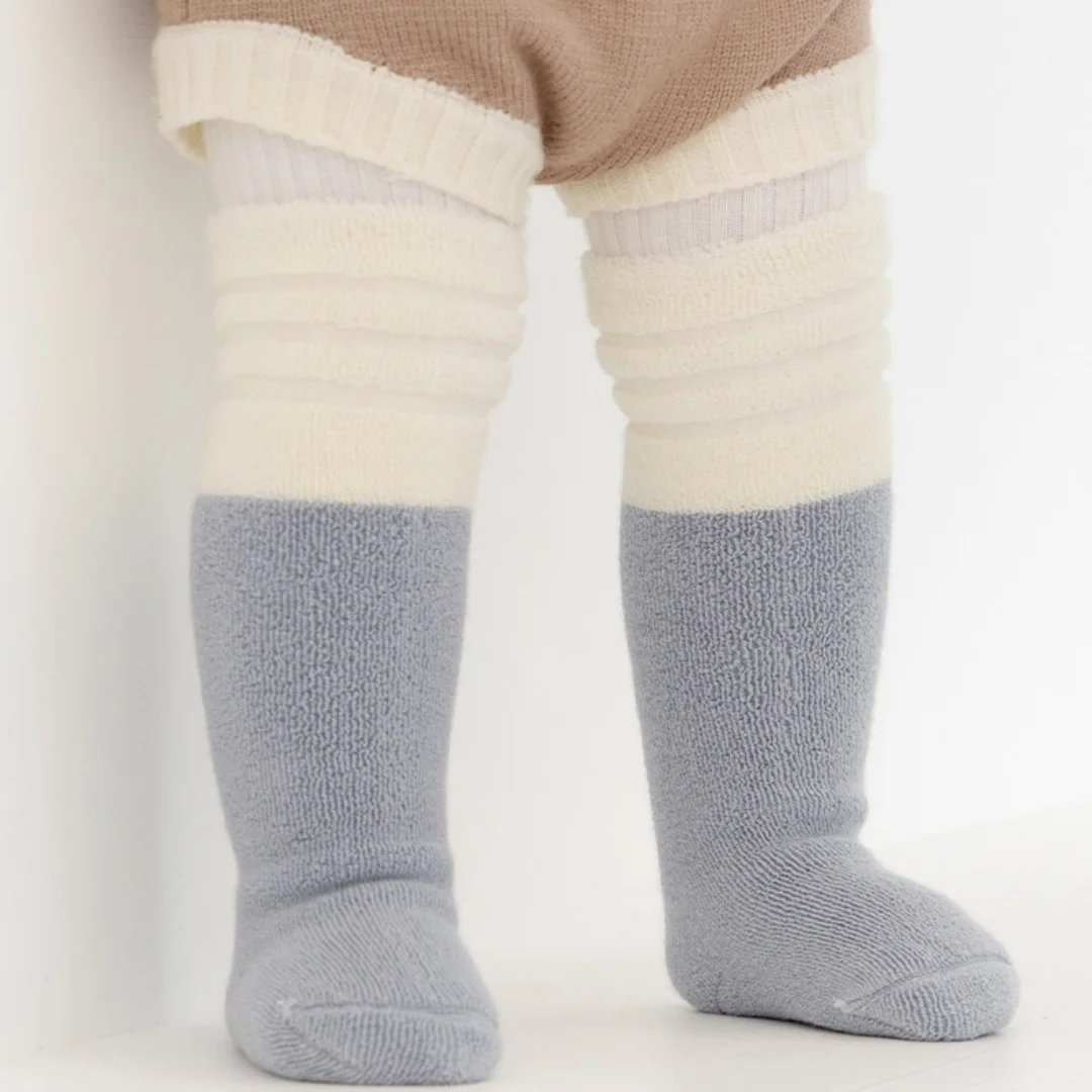 5 Pairs New Boys And Girls Knee High Socks Cartoon Baby Long Tube Sock Children's Leg Warmers Baby Casual Socken 0-3Y