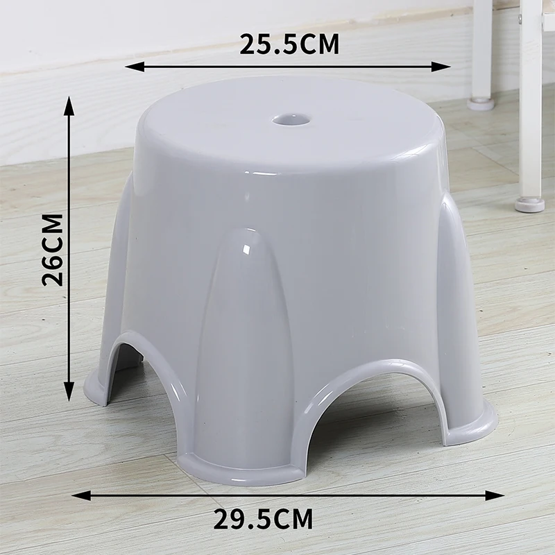 

foot stepping rubber stools Small stools, plastic benches, household children's stools, thickened round stools, anti slip