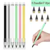 10pcs Eternal Pencil Set Macaron For Kids Cute Pens Painting Art School Office Supplies Infinity Pencils Tips Stationery 1