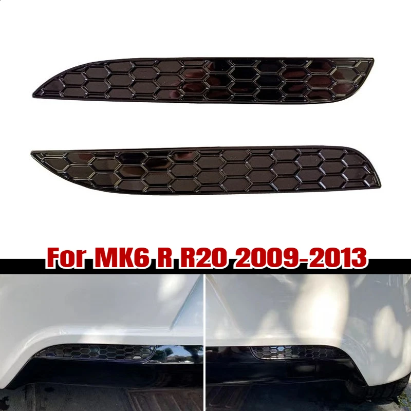 폭스바겐 골프 6 GTI DTD GTE R R20 STANDARD TSI TDI 2009-2013용 후면 범퍼 리플렉터 허니콤 양면 테이프 마운팅