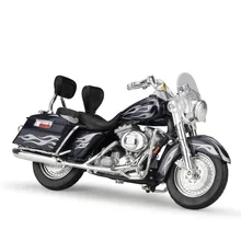 

Maisto 1:18 Harley Davidson 2002 FLHRSEI CVO Custom Motorcycle Model Souvenir Toy Collectible Mini Moto Die Cast