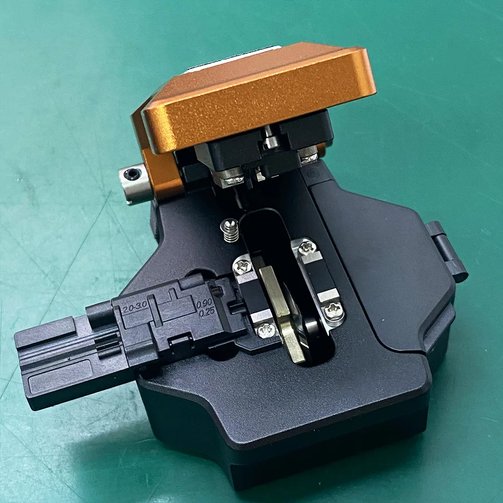 Original V1 Fully Automatic Fiber Optic Cleaver One-step FTTH Cutting Knife Press Type Fiber Cleaver V1 High Quality
