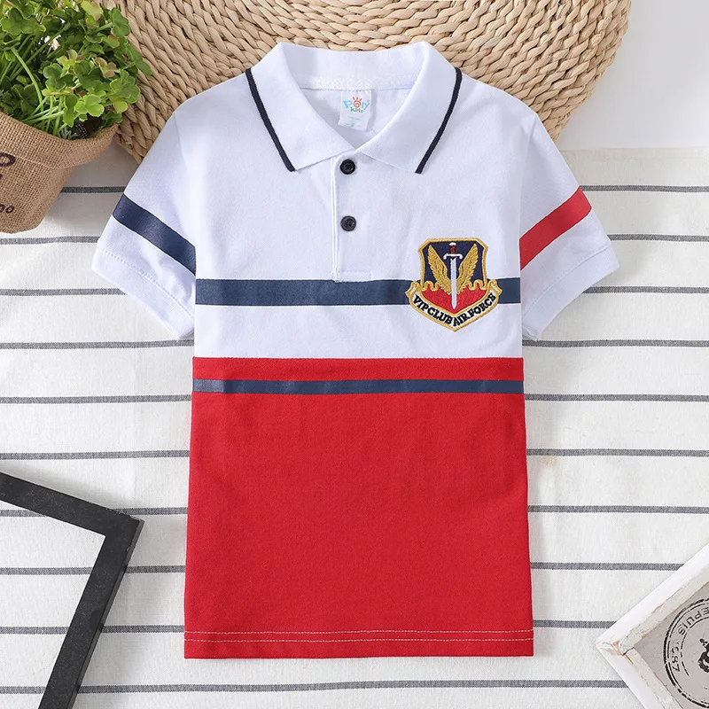HighQualityChildrenPoloShirtsBoysTopWholesaleChildrenTshirt