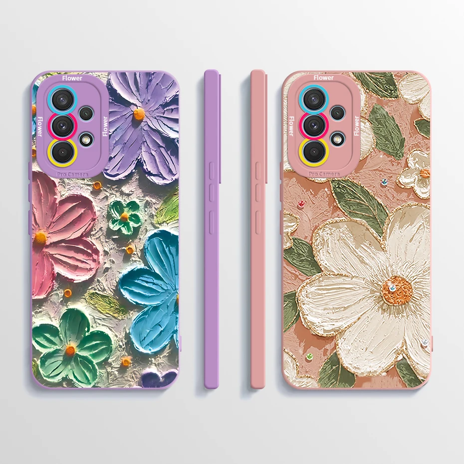 Fashion Shockproof Liquid Soft Silicone Matte Bumper Phone Case Cover