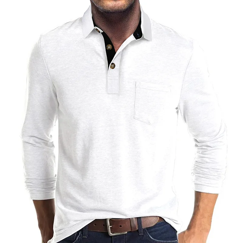 masculina, casual tops finos, camiseta de bolso,