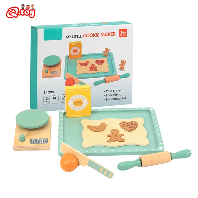 Toy: Wooden Cookie Set