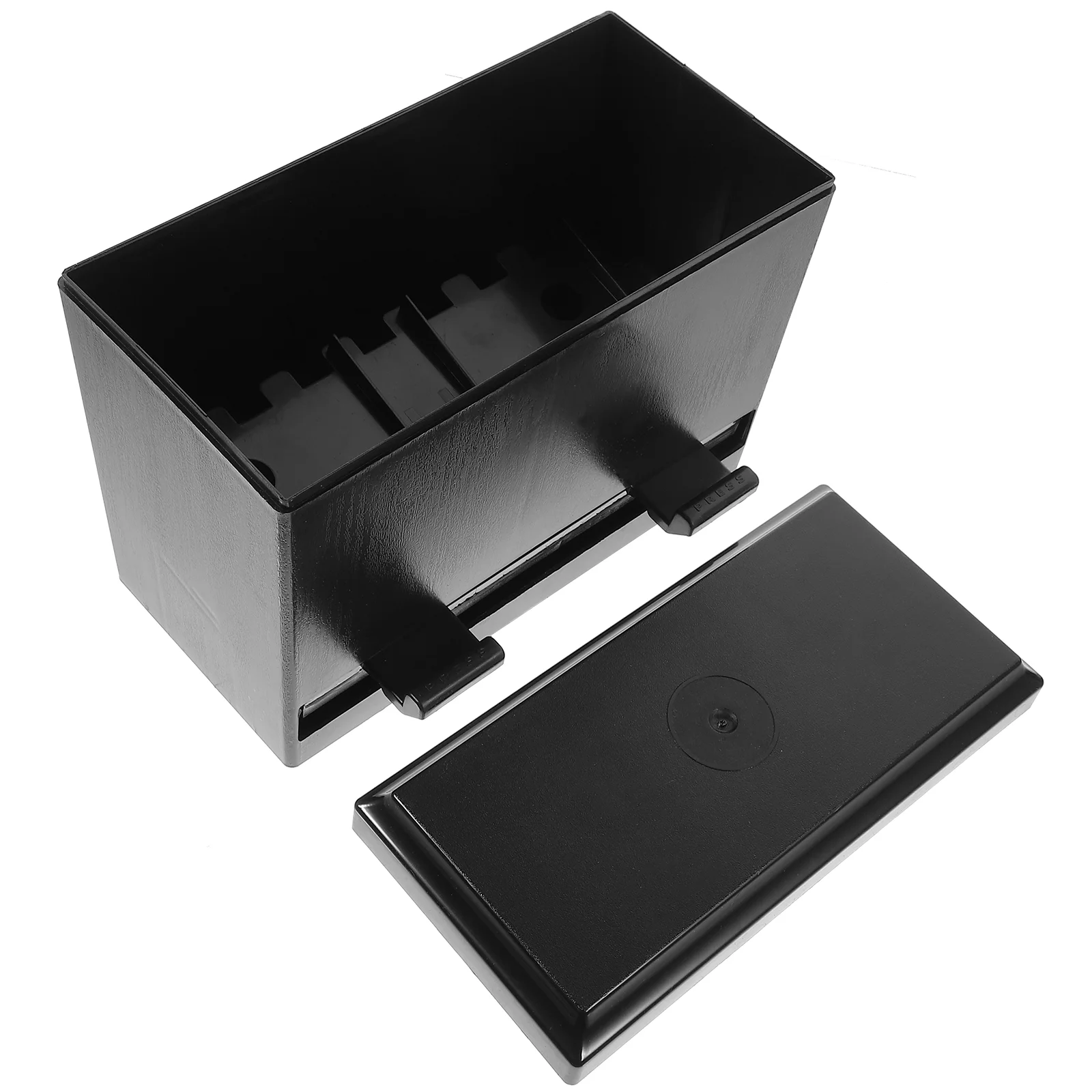 

Push automatic straw box convenient straw box milk tea shop coffee straw box practical straw storage container
