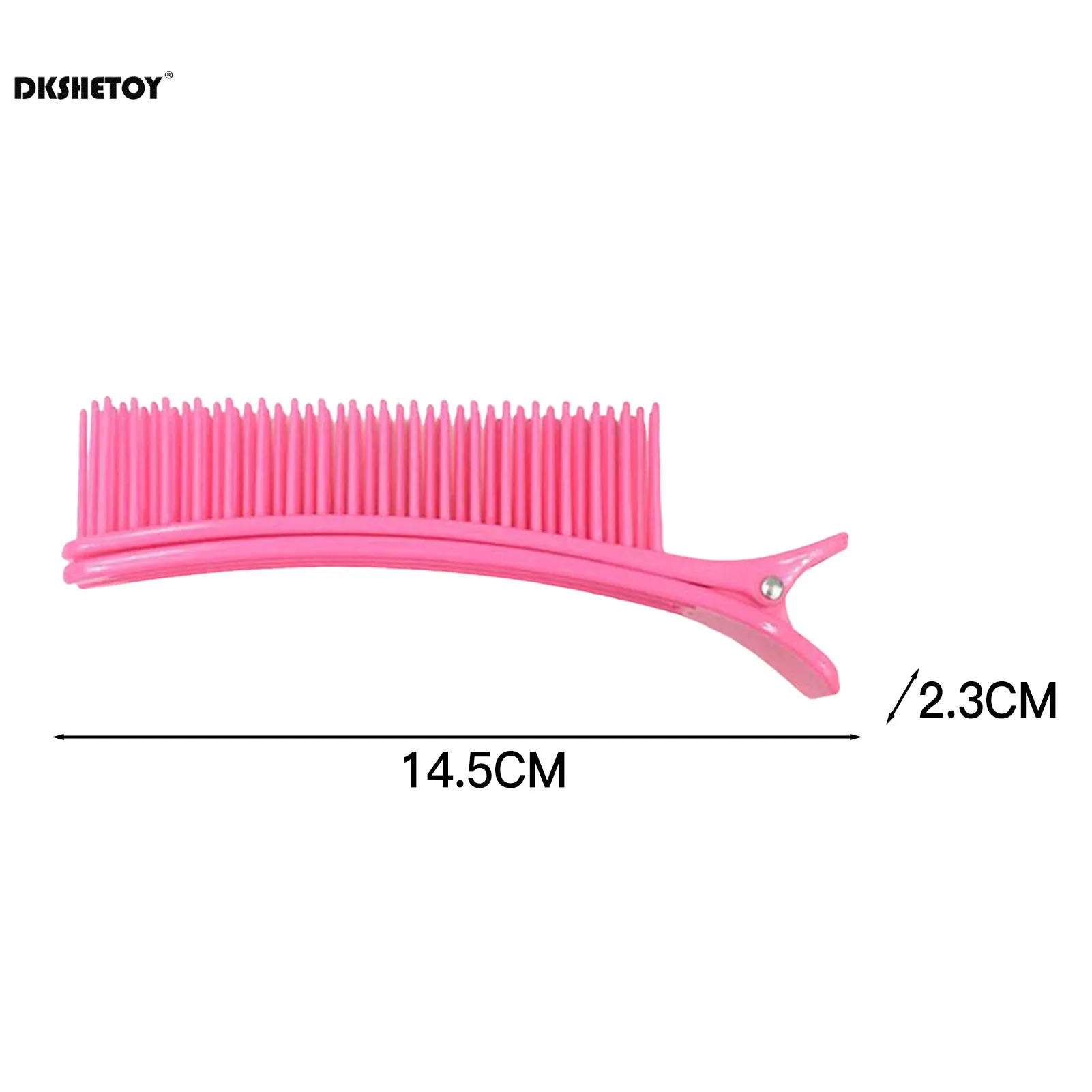 Salon Hair Clips Comb Wide Teeth Hairdressing Cutting Dying Hair Layering Clip Styling Clips 1-4pcs Hair Clips Hair Accessories
