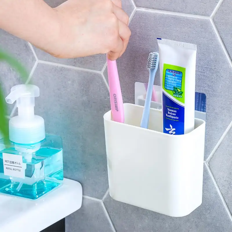 Wall Toothbrush Holder Suction Cup Toothbrush Holder Wall Bathroom