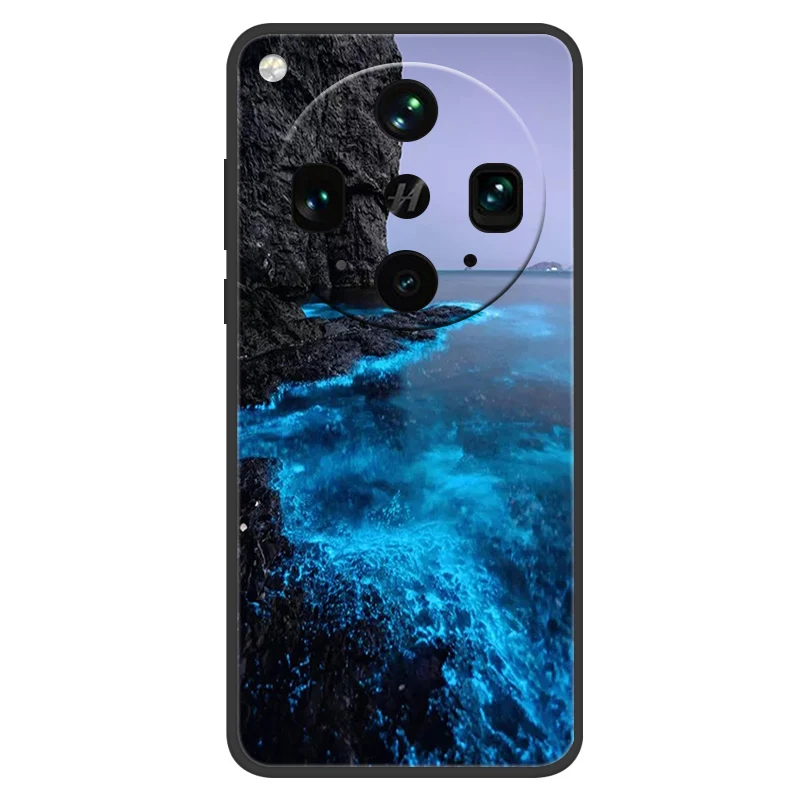 Charming Painted Silicone Shockproof Back Cover Case