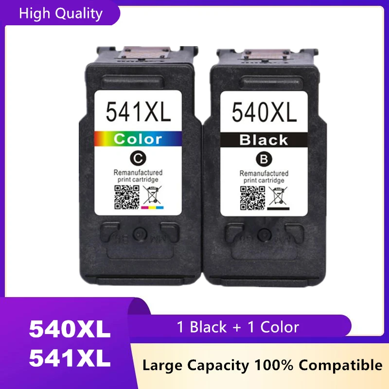 Remanufactured Inkjet Ink Cartridge For Canon PG540 CL541 540XL 541XL PIXMA MG3250 MG3255 MG3550 MG4100 mg4150 MG4200 mg4250