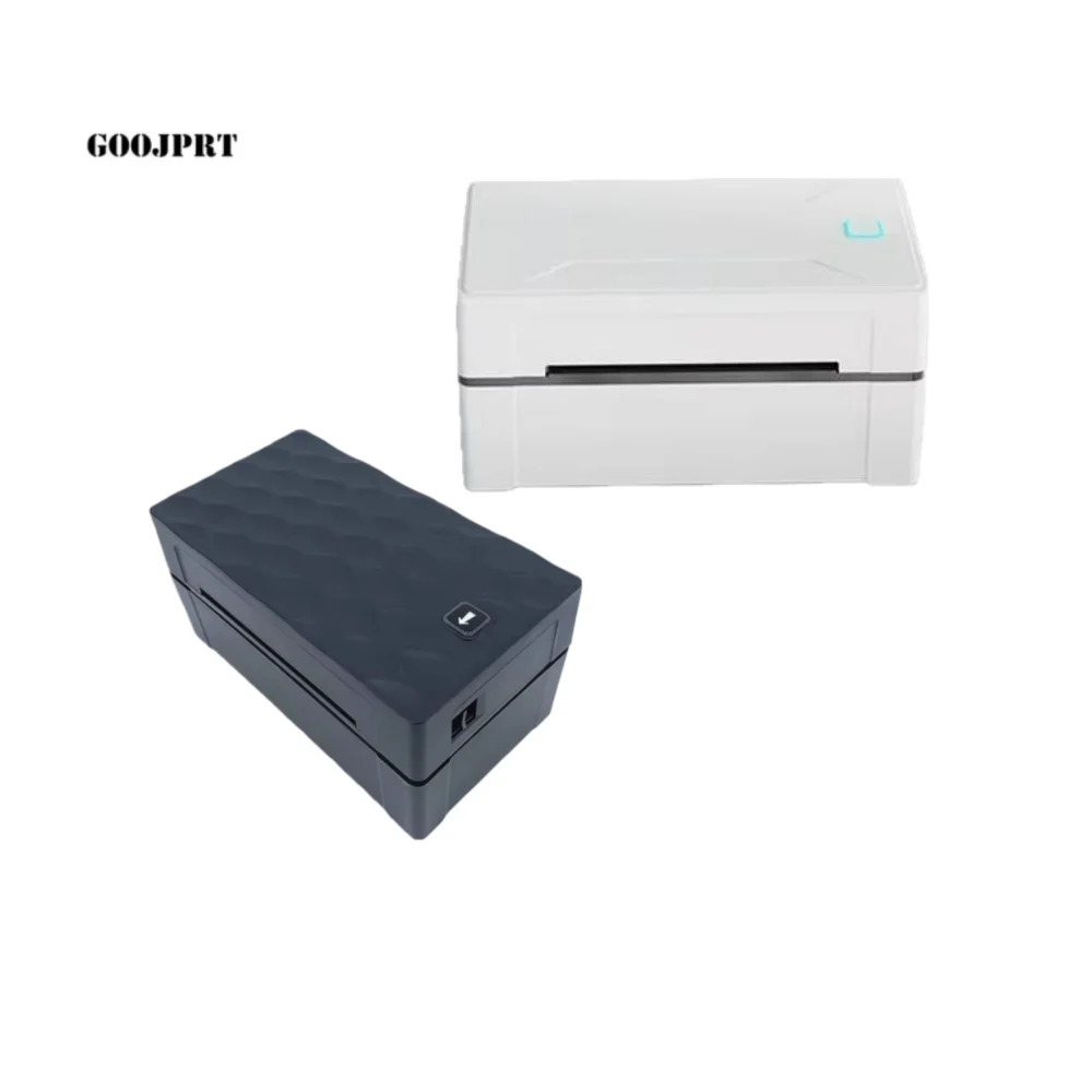 JP-CC450 라벨 스티커 배송 기계 USB BT 감열 프린터 미니 4x6 접착 라벨 무선 인쇄 접착 용지 핑크
