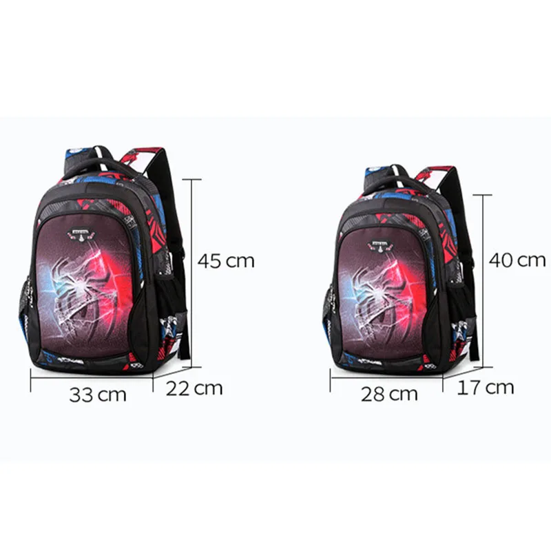 LEDAOU Graffiti School Backpack For Teens - Red Black Design, Fits 15" Laptop - View #7