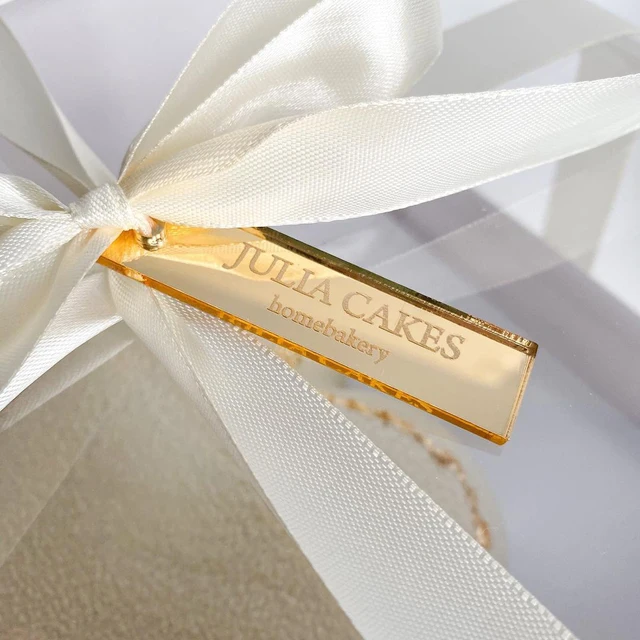 30 ชิ้นส่วนบุคคลตัวอักษรชื่อกระจกทองงานแต่งงานตกแต่งของขวัญอาบน้ําเด็กหมวดหมู่ป้ายเสื้อผ้าเครื่องหมายการค้าโลโก้ที่กําหนดเอง 1