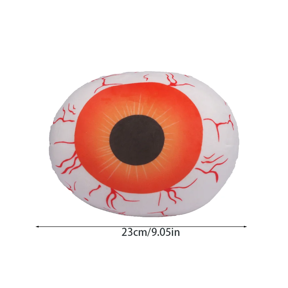 4 Style 23cm Simulated Eyeballs Plush Toys Stuffed Plush Pillow Creative Sofa Pillow Cushion for Children Gifts Halloween Decor 2