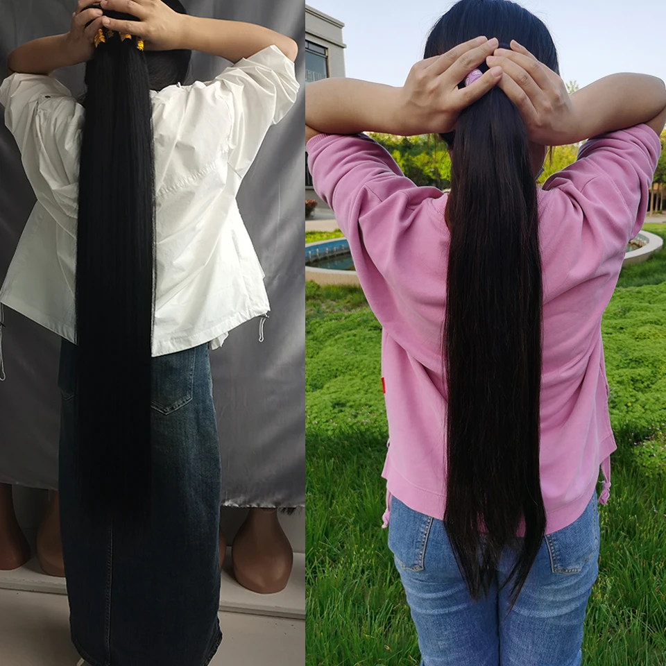 Malaysian Straight Hair Bundles 1/3/4 Pcs 100% Unprocessed Raw Human Hair Straight Bundles Human Hair Extensions For Black Women 2
