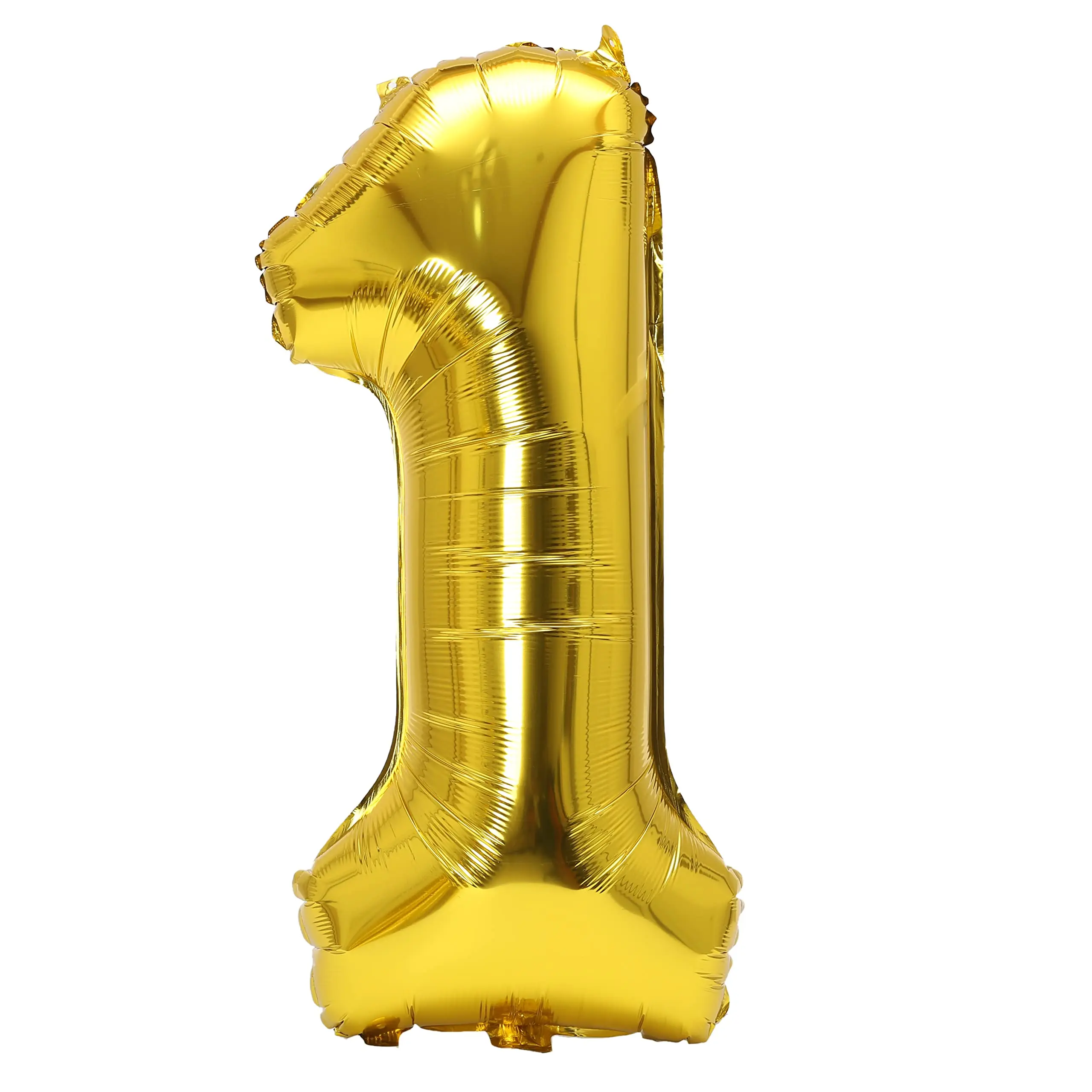 Rainbow Gradient Number Foil Balloon for Celebrations – 32-Inch