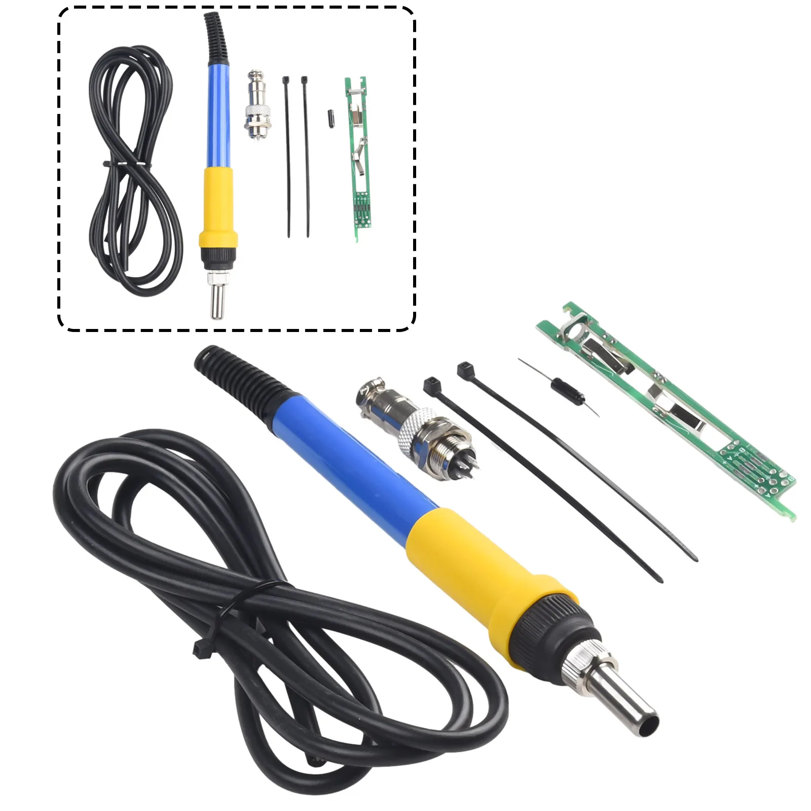 Durable 907 To T12 Handle Soldering Handle Soldering Iron Kit For V2.1S STM32 OLED Digital Welding Hand Tools Accessories