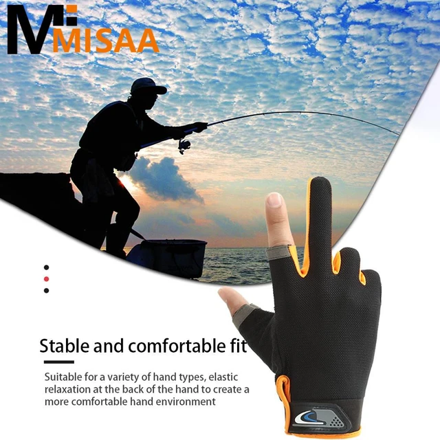 Sport Equipment Comfortable Best-selling Quick-drying Fishing Gloves For Men  Fishing Gear Anti-slip Stylish Trendy Non-slip - AliExpress