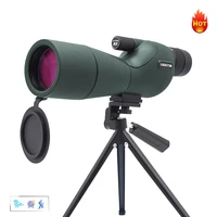 25-75x60 Spotting Scope Zoom Monocular high power telescope Bak4 Prism ED Lens For Outdoor Camping Bird Watching viewing 1