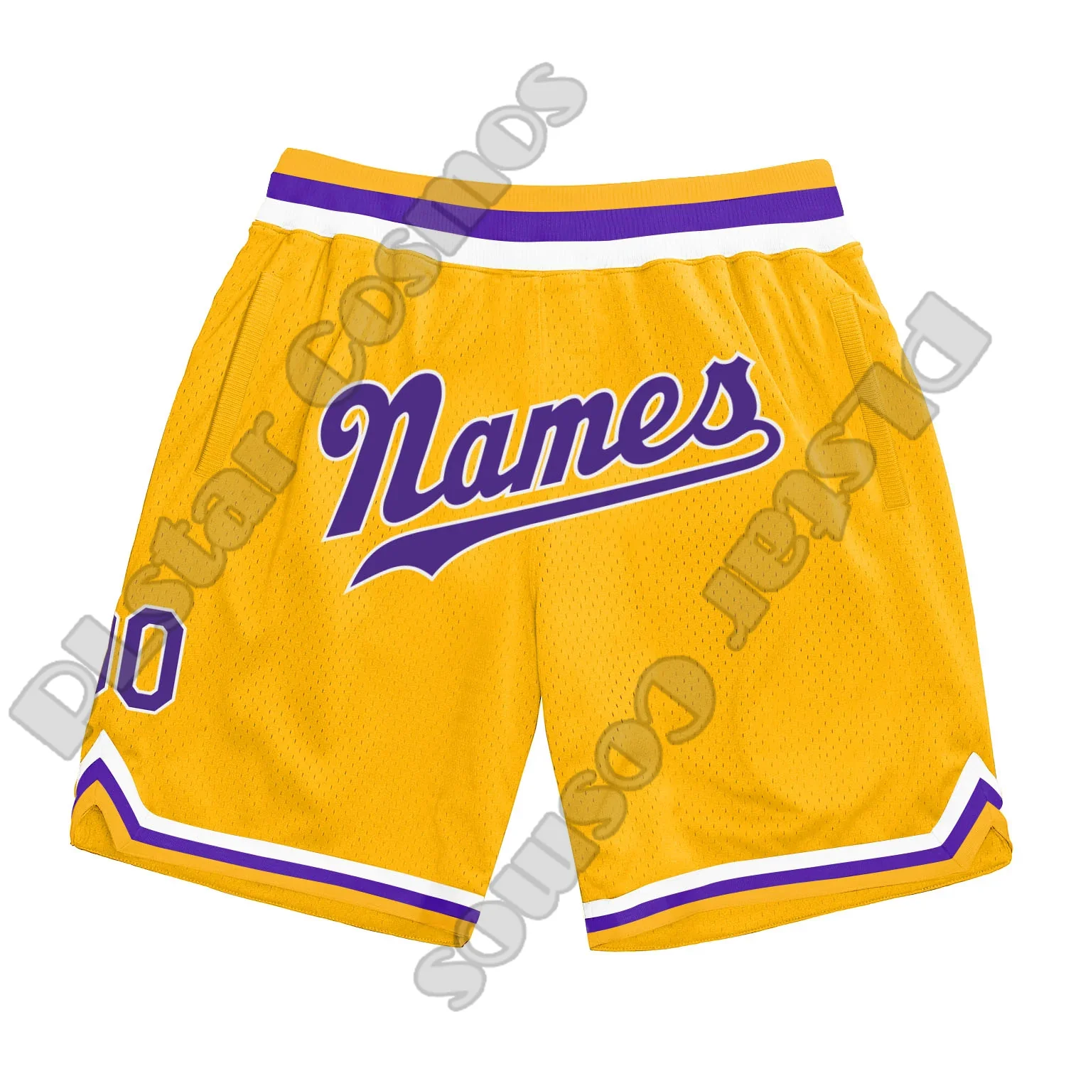 맞춤형 이름 팀 번호 농구 반바지, 레트로 통기성 메쉬 스포츠웨어, 빈티지 3Dprint, 여름 하라주쿠 드롭 배송 A