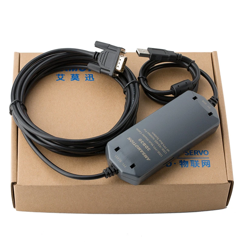 AMSAMOTION Cable de programación PLC de S7 200, Cable industrial de grado  3DB30, USB PPI, compatible con SMART ST SR 700/1000, TP177A, Panel táctil  HMI|Alambres y cables| - AliExpress