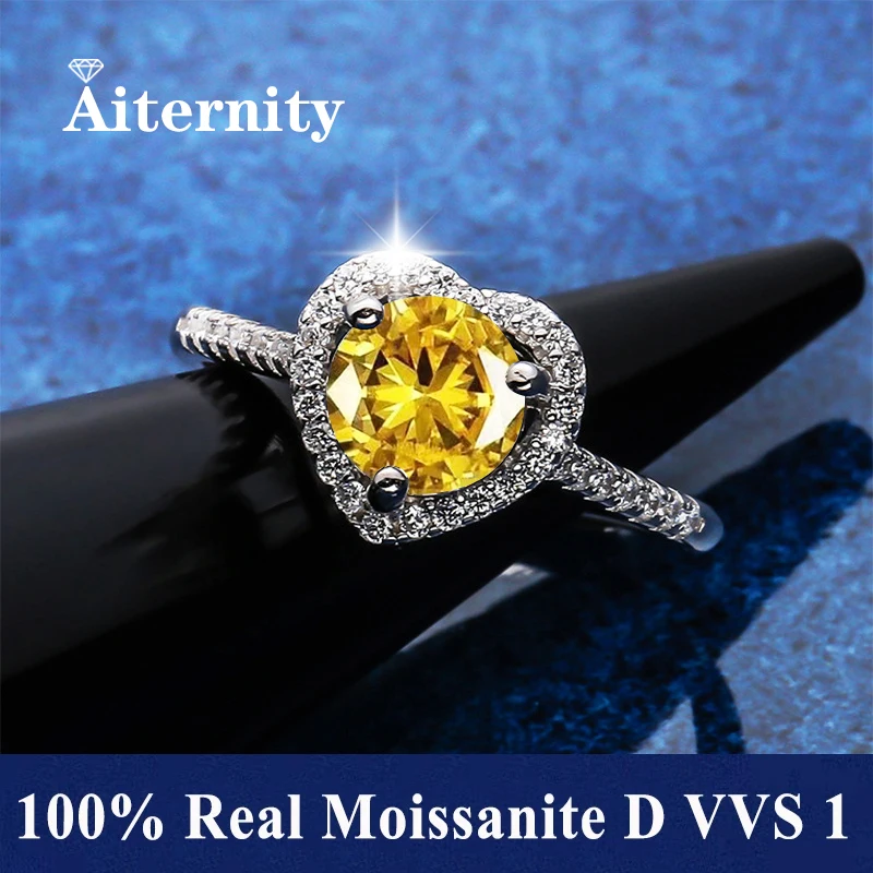 LV-Yellow Moissanite