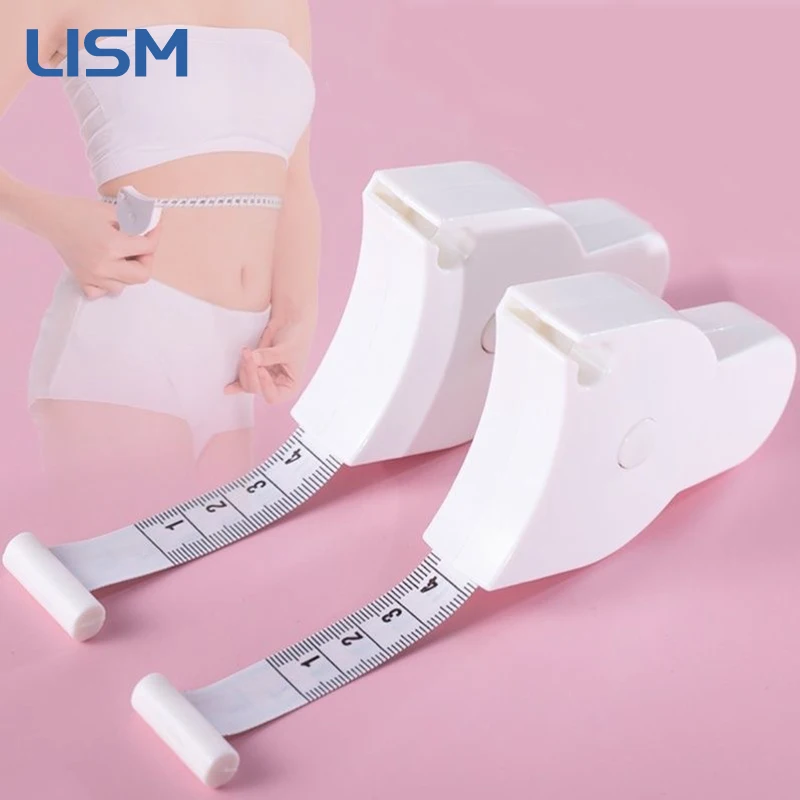 Measuring Tape Automatic Telescopic 150cm/60 Inches Double-sided Soft Measure Ruler for Body Sewing