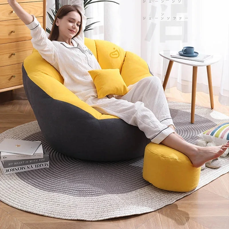 

Italian Small Modern Bean Bag Sofas Reading Cheap Factory Double Clouds Couch Ergonomic Luxury Sofa Para Sala Bedroom Furnitures