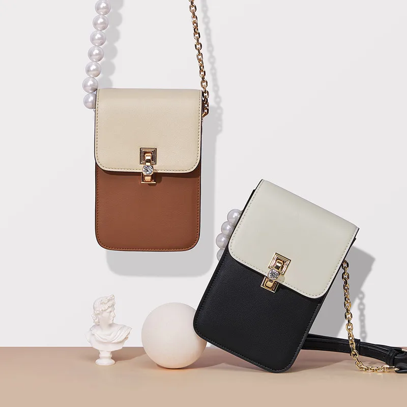 

Emperor Paul Genuine Leather Bag Fashion All-Match Shoulder Messenger Phone Bag Summer Bags Female 2023 New Tide Models