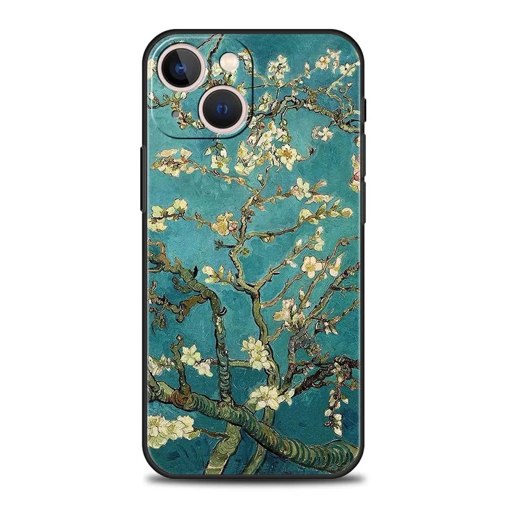 thumbnail image 1 of Renaissance art Painting For iPhone 11 12 13 15 14 Pro Max Phone Case X XR XS 7 8 Plus SE 2020 Luxury Black Soft Cover Funda, 1 of 5