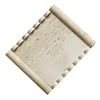 Natural Travertine Square Tray Wave Edge Design Ornament Creative Home Bathroom Desktop Cosmetics Jewelry Fruit Tray Decoration 5