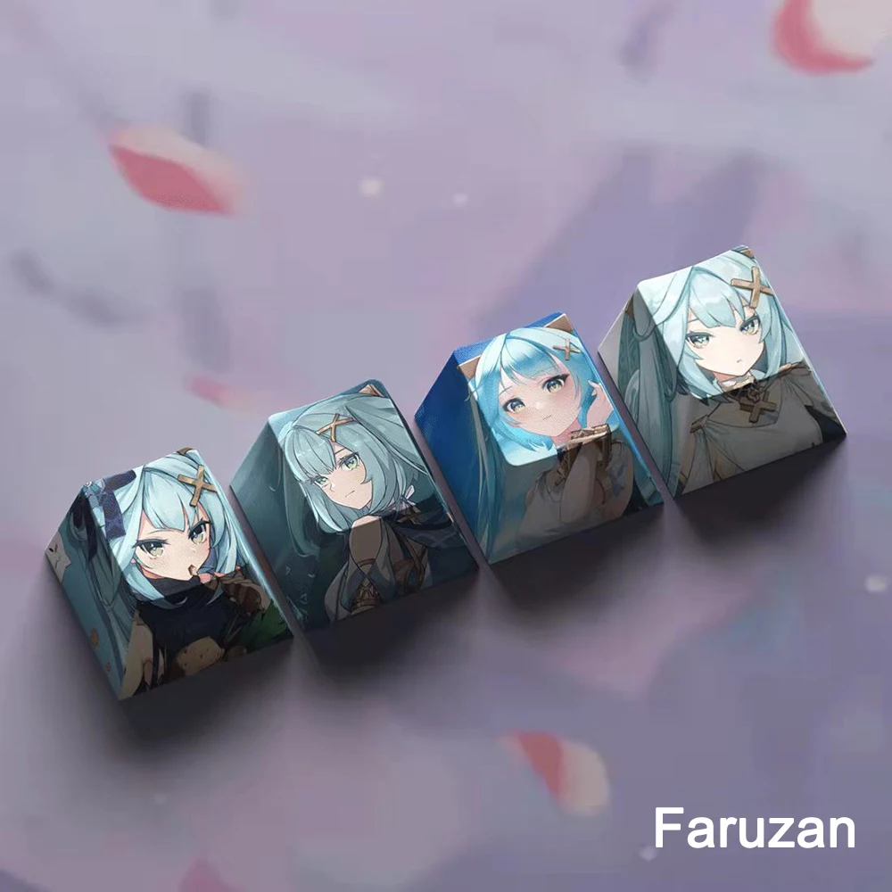 genshin impact pbt personnalité de personnages de sublimation aucun clavier pièces