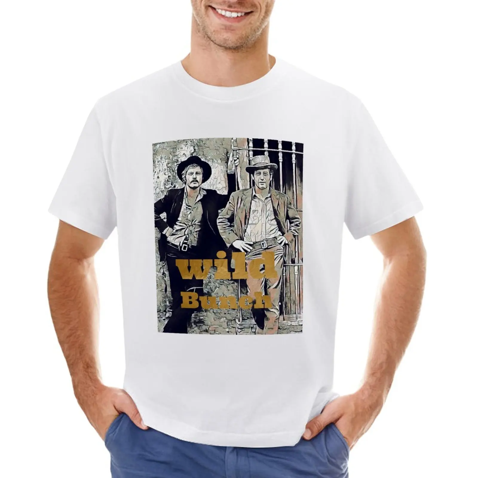 

Wild bunch T-Shirt blacks heavyweights oversized men clothing
