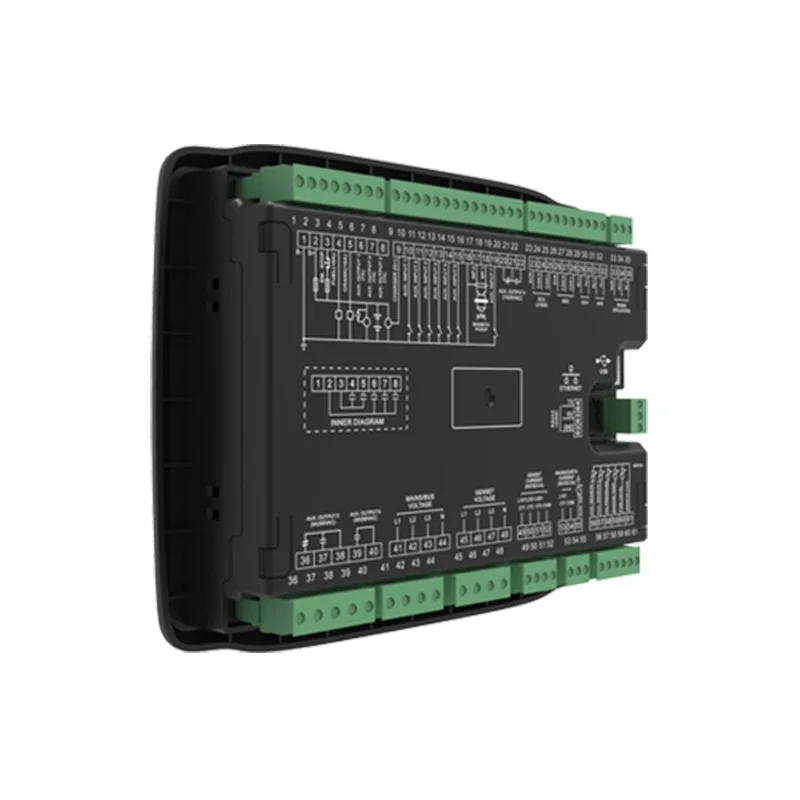 극한의 고온/저온 환경(-40+70)C를 위한 오리지널 HGM8110V VFD+RS485+GSM 발전기 컨트롤러