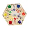 Marble Board Game Gifts 6 Dice 36 Marbles Painted Educational Toy Desktop Game Flying Chess for Family Game Kids Friends Party 1