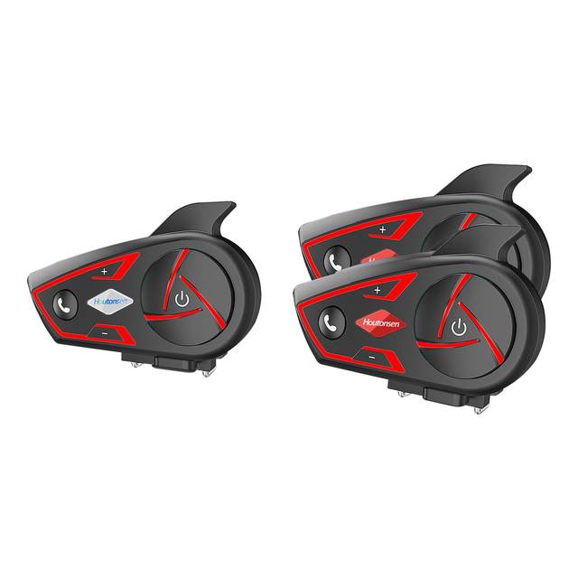 Motorcycle Helmet Headset Cycling Accessories Noise Cancellation for Full Face Helmet Motorbike Intercom Communication System