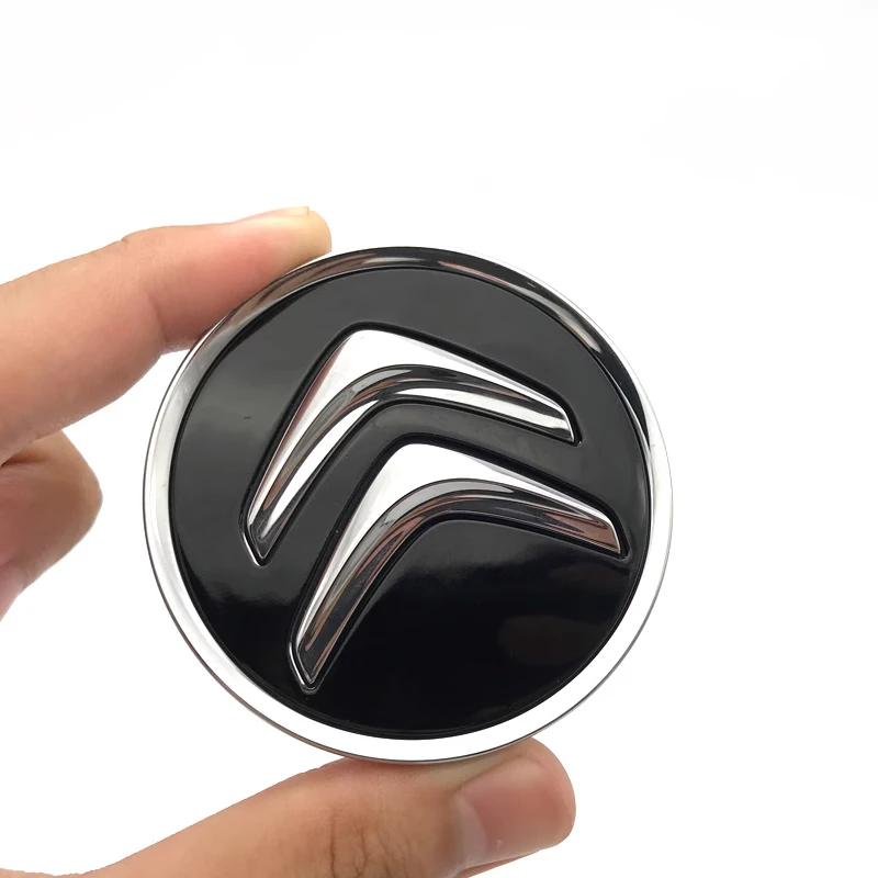 4pcs 60mm 4 pin Car styling Auto Car Wheel Center Hub Caps Rim Caps Covers emblem For Citroen C3 C4 C5 C6 C-Quatre Accessories wheel hub caps