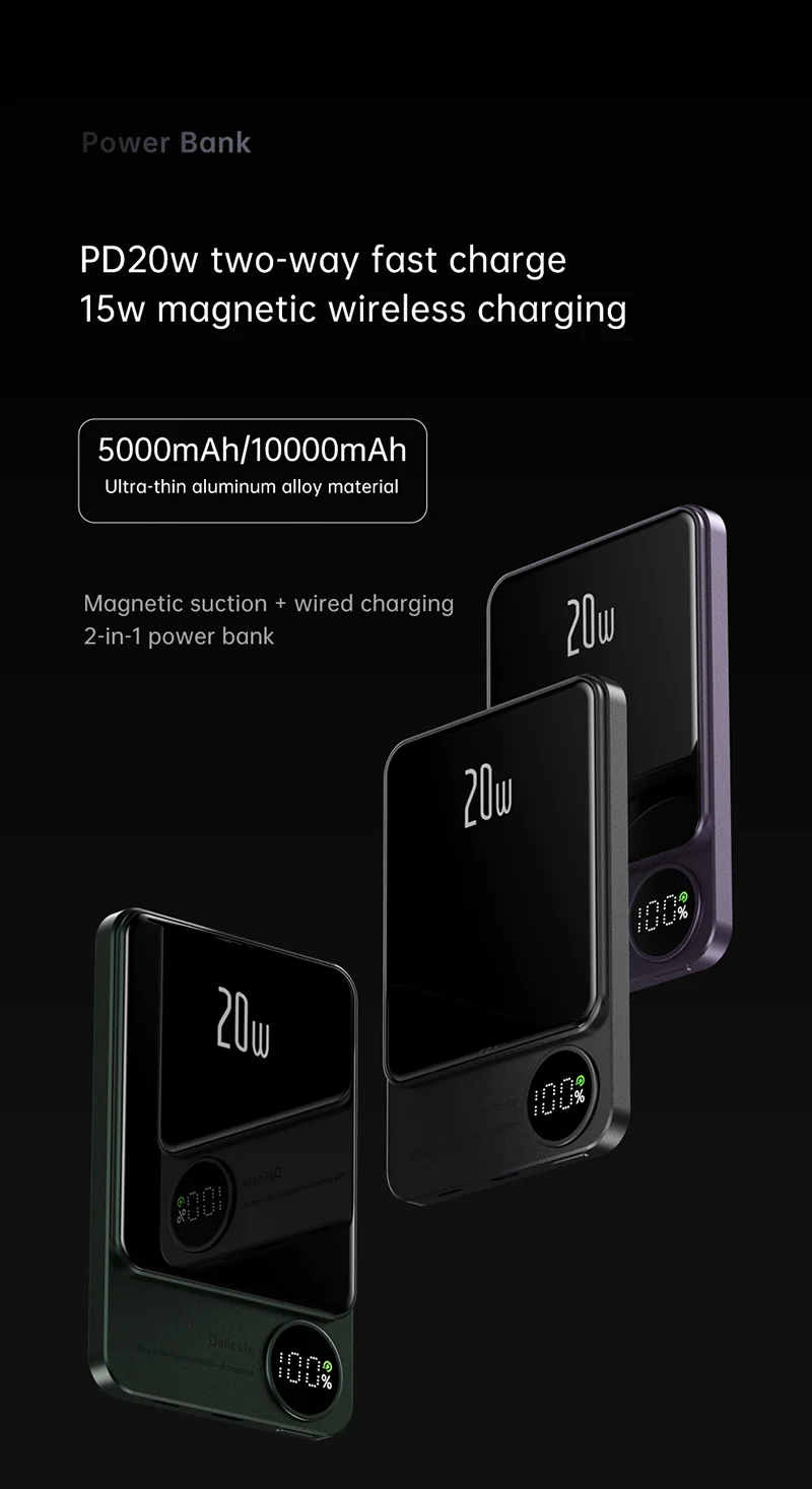 Cargador inalámbrico PowerHub ChargeMate: el mejor banco de energía de 10000 mAh compatible con MagSafe para iPhone