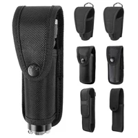 Tactical Molle Flashlight Holster EDC Pouch with Belt Clip Outdoor Multitool Pouch ​Torch Pouch Cover Case EDC Tool Holder Pouch 1