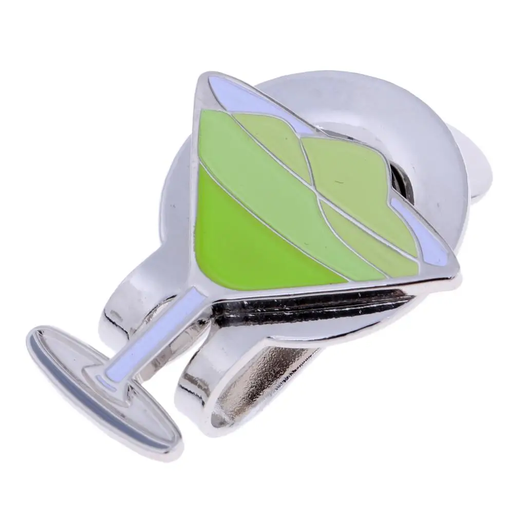 Creative Patterns Soft Enamel Golf Ball Marker with Clip Magnet Golf Hat Clip Golfer Gift Accessories