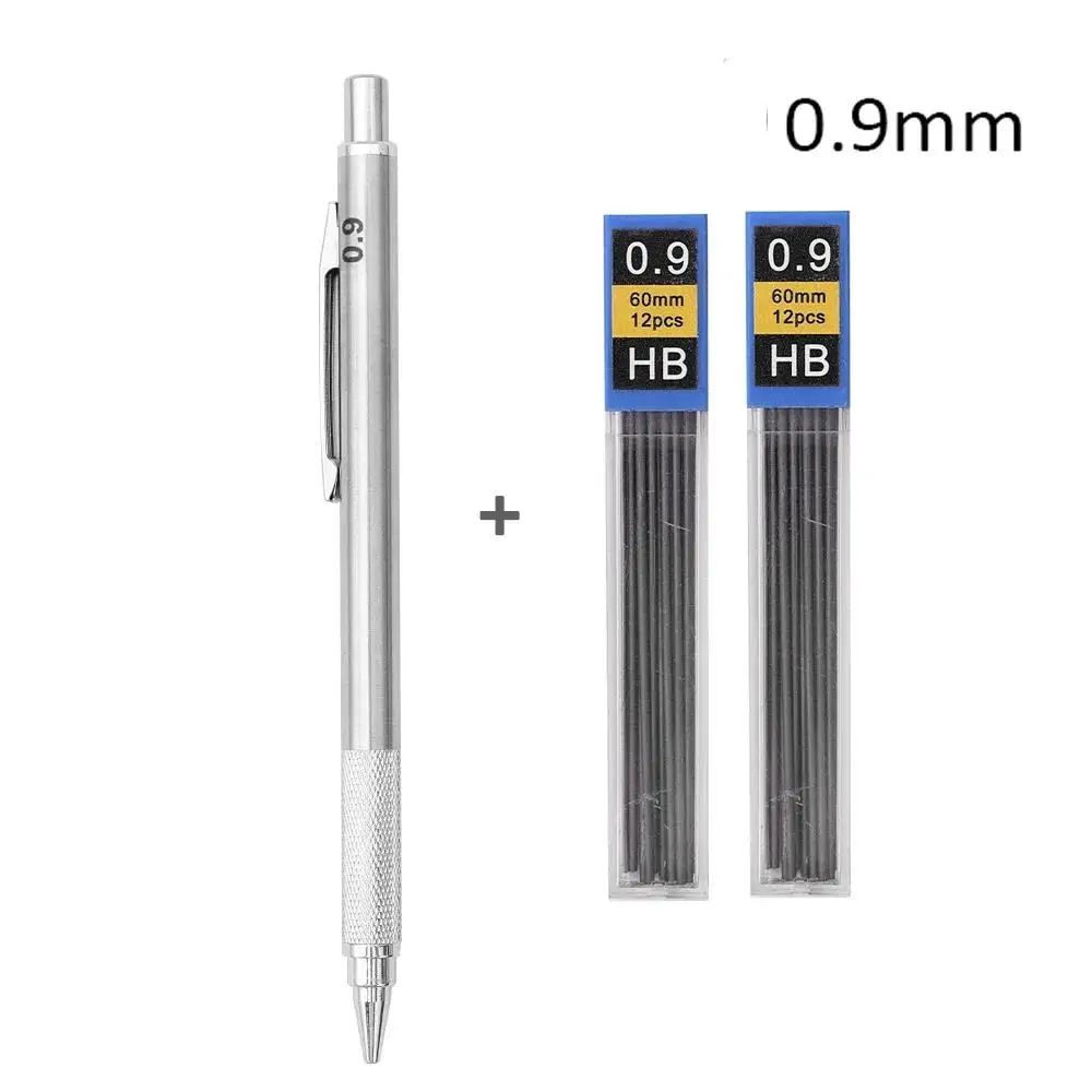 2Pc 0.9mm Pencil