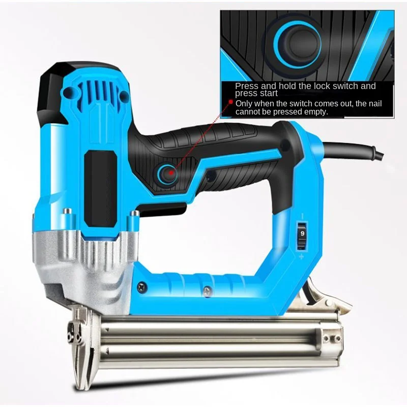 2300W electric nail gun nail gun straight pure copper motor code grab F30 woodworking air gu