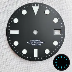 Luminous Multi-Color Watch Dial - High-Quality Accessory (Black)