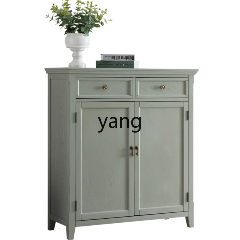 

LXL Home Doorway Shoe Cabinet Display Cabinet Entrance Entrance Home Partition Lobby