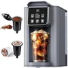 Single Serve Coffee Maker with Bold Setting Hot & Iced Coffee Brewer K Cup and Grounds Compatible 6-14 Oz Sizes 50 Oz Removable 1
