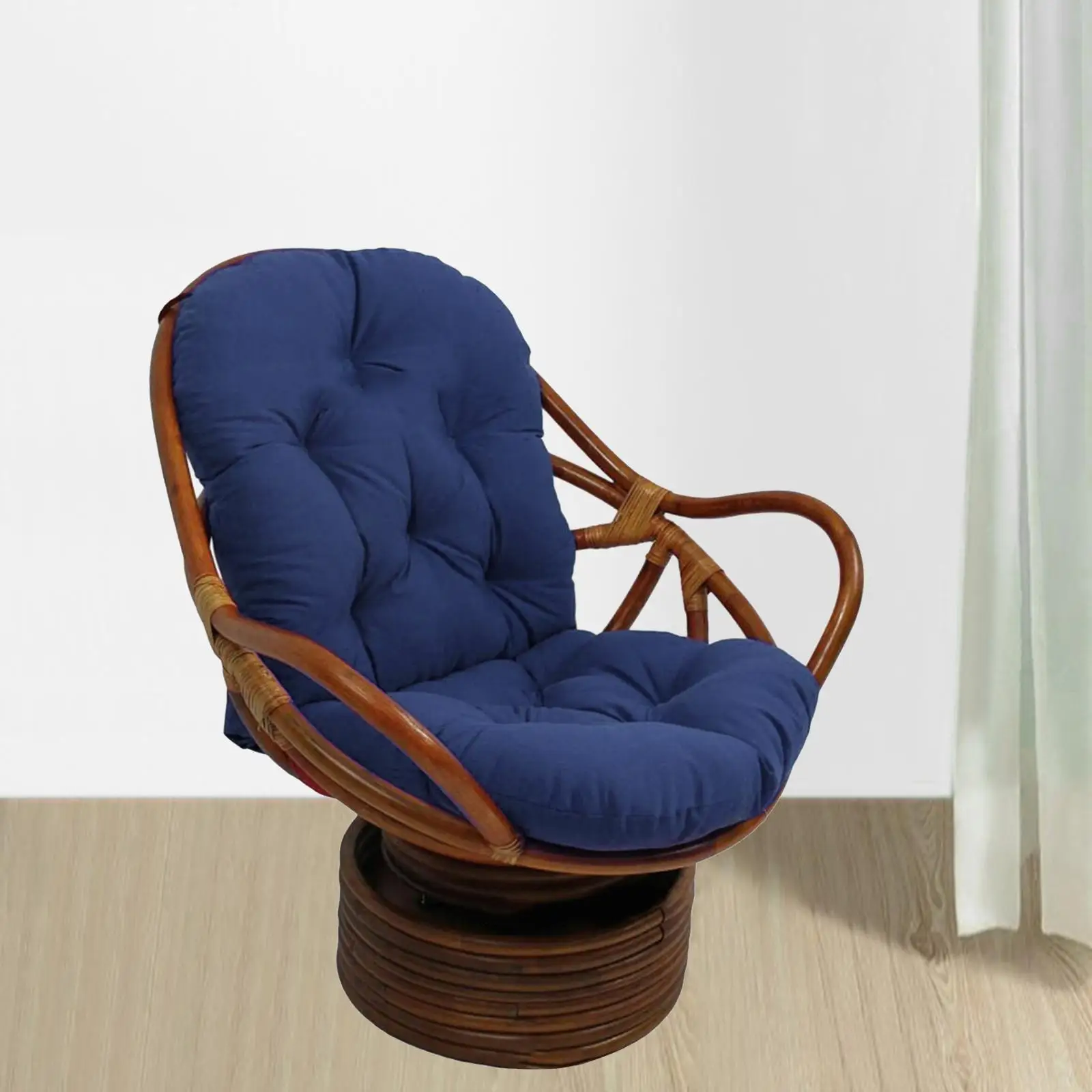 Coussin De Siège Antidérapant à Volants - En Coton Doux, 43x45 Cm, Pour Chaises De Salle à Manger, Bureau Ou Cuisine