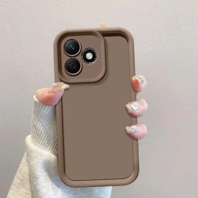 Shockproof Matte Back Cover for Huawei Honor 600 Lite - Skin Feel Protection Case