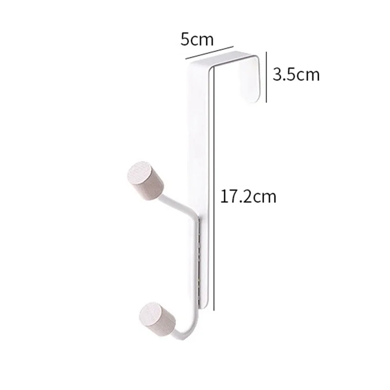 Bedroom Door Hanger Clothes Hanging Rack Over The Door Carbon Steel Home Storage Organization Hooks Purse Holders for Bags Rails