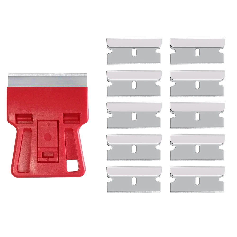 Skrobak Szklany Ceramiczny Piekarnik Metalowe Ostrze Środek Do Mycia Samochodów Klej Zmywacz Urządzenia Do Oczyszczania Łopatka Brudna Ściągaczka E18